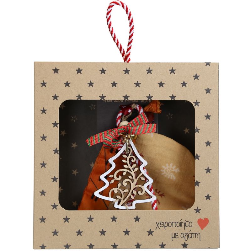 Lucky charm - wooden hanger