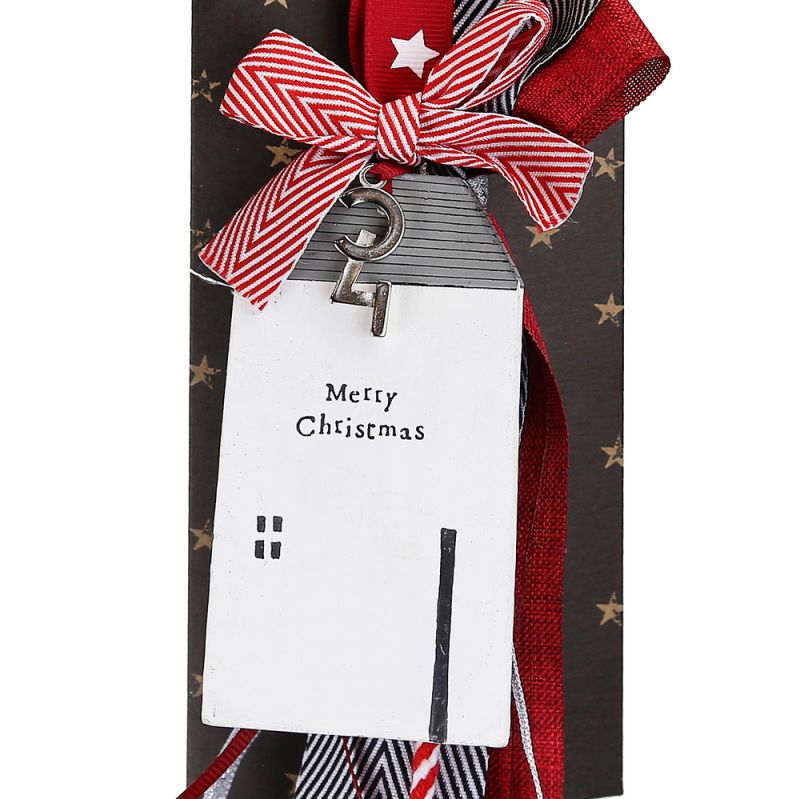 Lucky charm - House tag-Merry Christmas