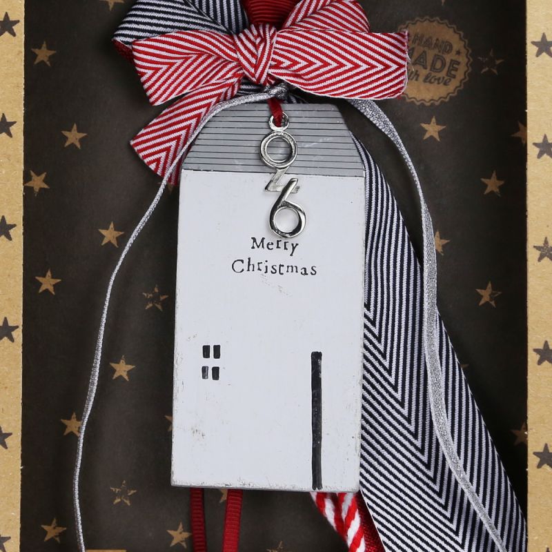 Lucky charm - House tag-Merry Christmas
