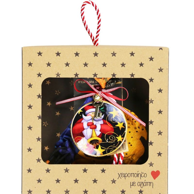 Lucky charm - Santa with trompet Lucky charm - Santa with trompet