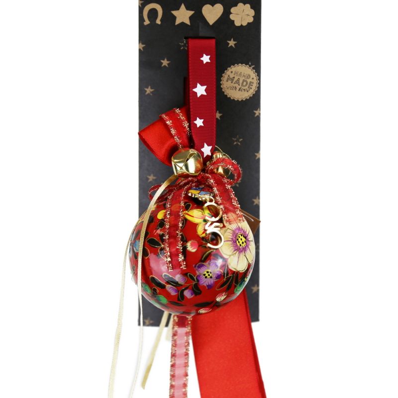 Lucky charm - Papier machie ball