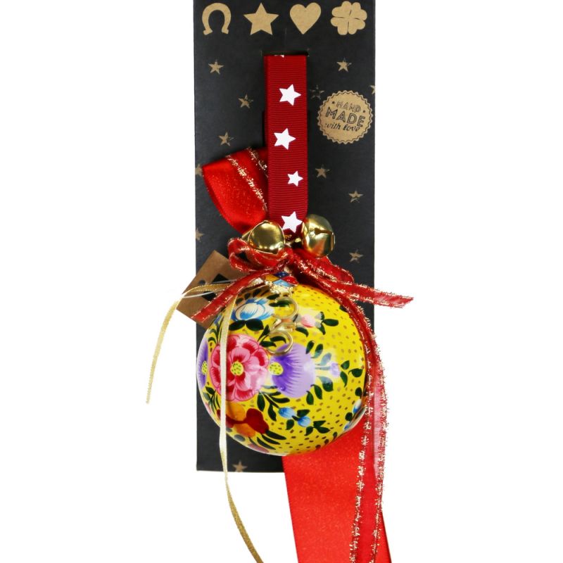 Lucky charm - Papier machie ball