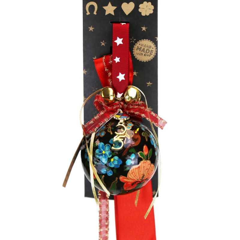 Lucky charm - Papier machie ball