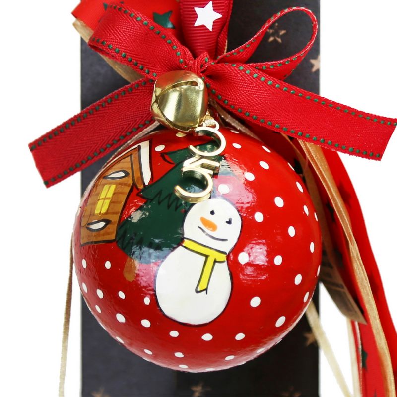 Lucky charm - Papier machie ball