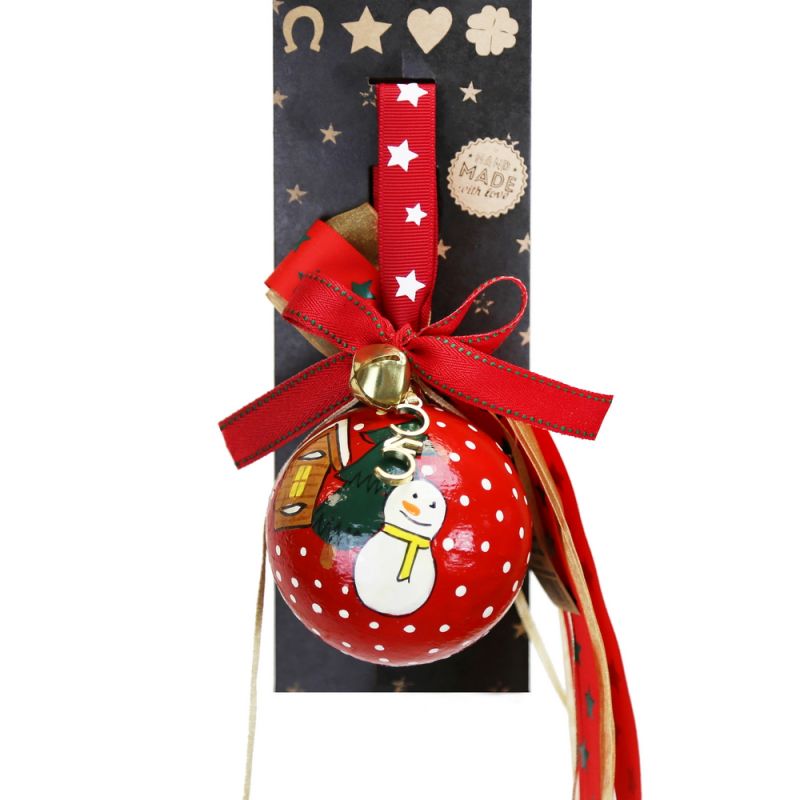 Lucky charm - Papier machie ball
