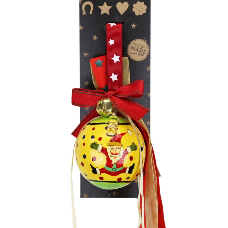 Lucky charm - Papier machie ball