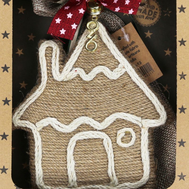 Lucky charm - Jute House Ornament  Lucky charm - Jute House Ornament