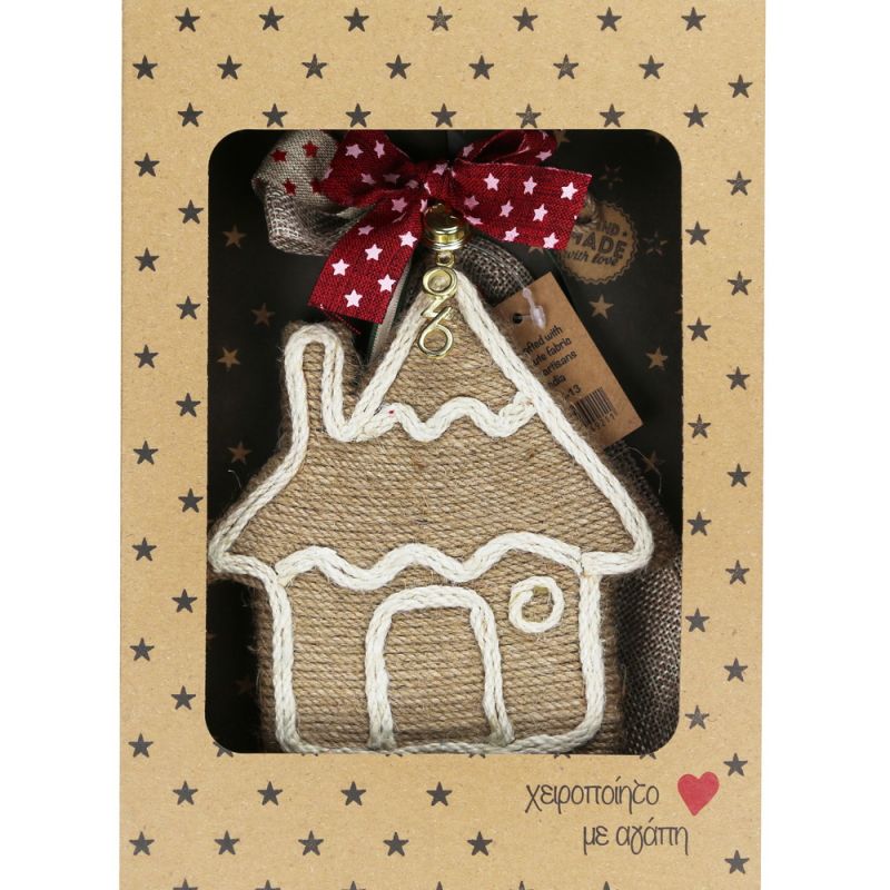 Lucky charm - Jute House Ornament  Lucky charm - Jute House Ornament
