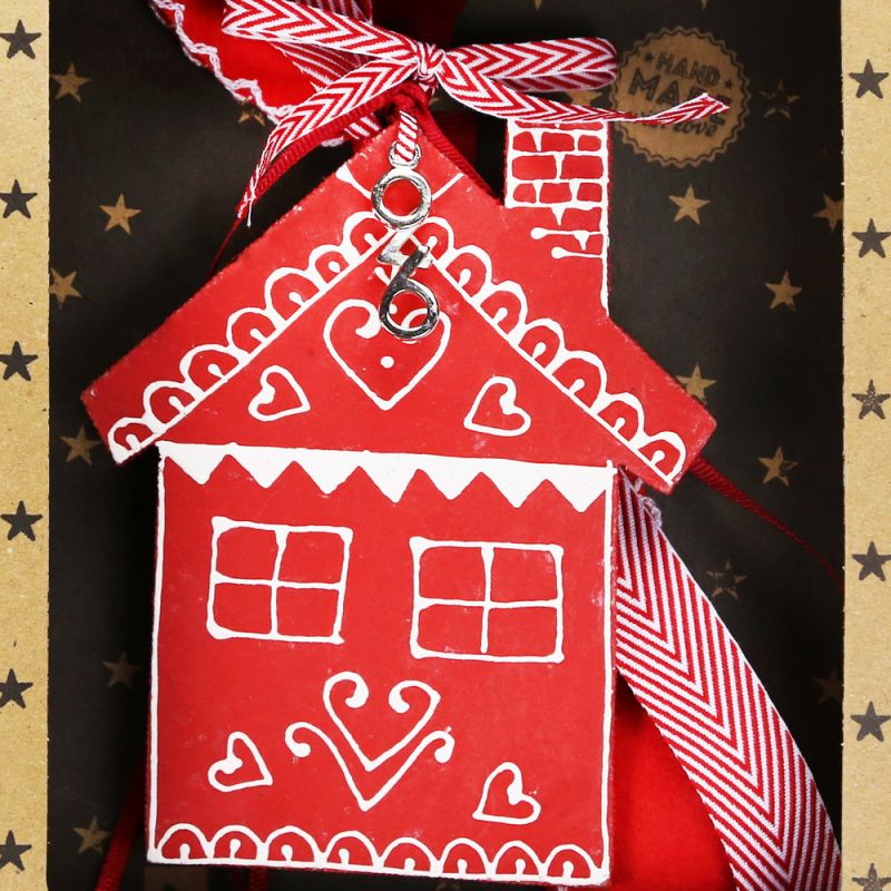 Lucky charm - Handpainted house