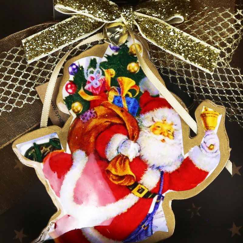 Lucky charm - santa-scating Lucky charm - santa-scating