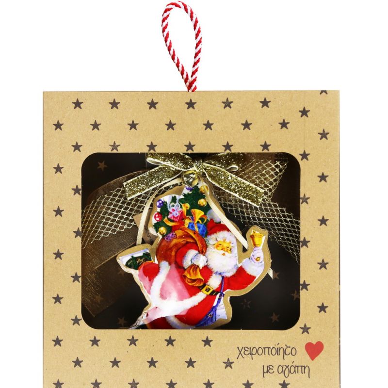 Lucky charm - santa-scating Lucky charm - santa-scating