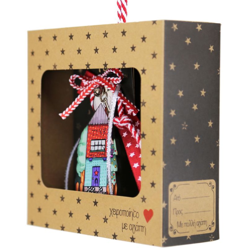 Lucky charm - Wooden house Luck