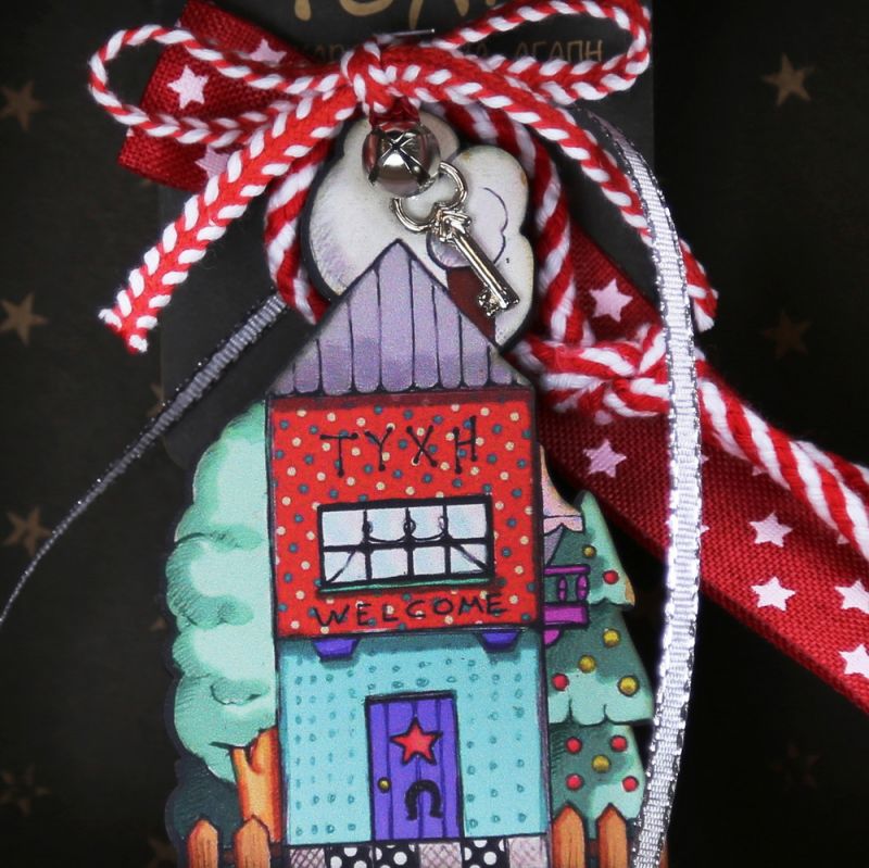 Lucky charm - Wooden house Luck