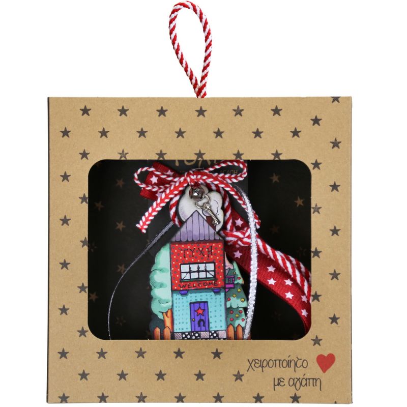 Lucky charm - Wooden house Luck