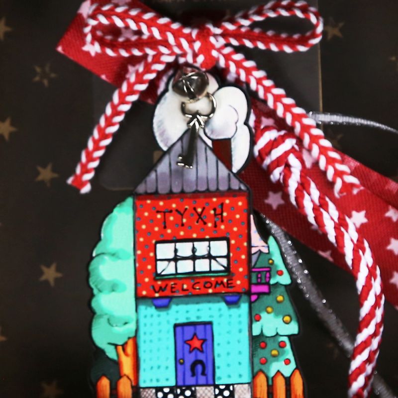 Lucky charm - Wooden house Luck Lucky charm - Wooden house Luck