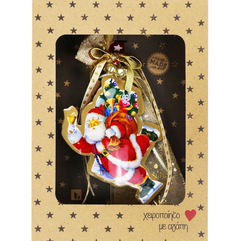 Lucky charm - santa-scating  Lucky charm - santa-scating