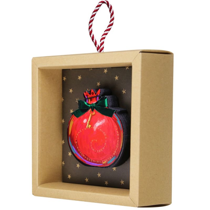 Lucky charm - Standing painted pomegranate 10cm