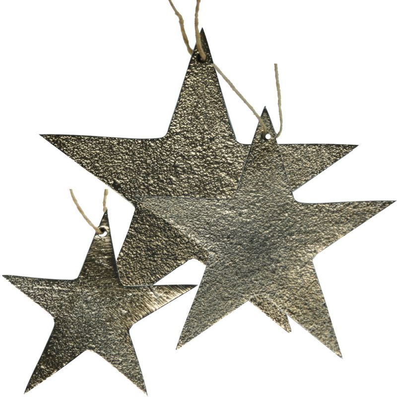 S/3 Nickel Cast Stars