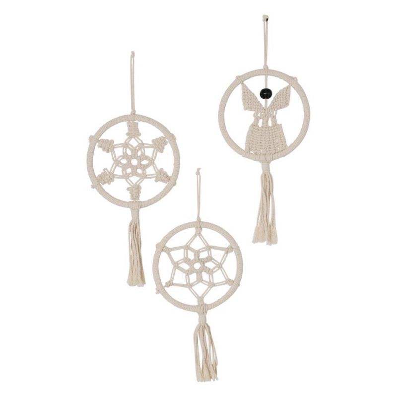 Macrame Xmas hanger 17 cm SET/3