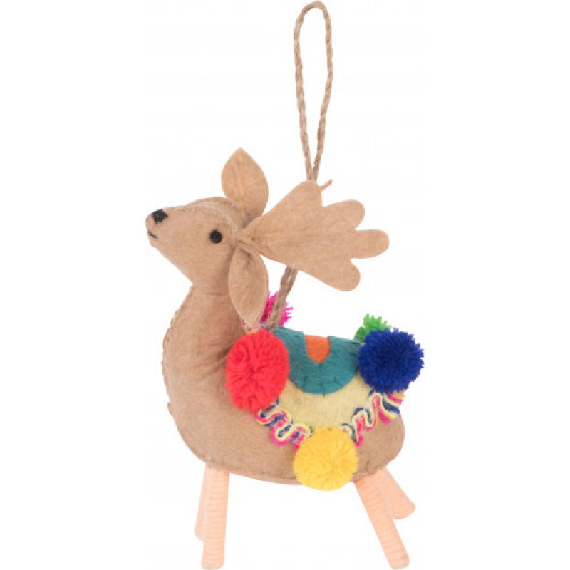 Reindeer hanging decoration 
