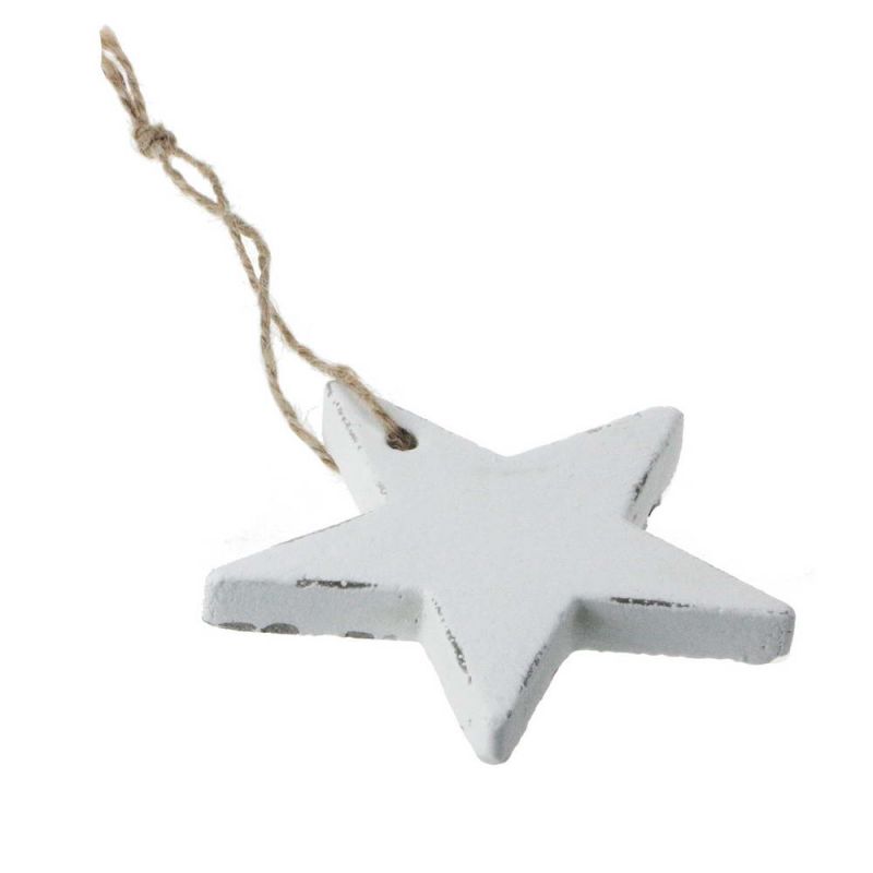 Small White Star Hanger