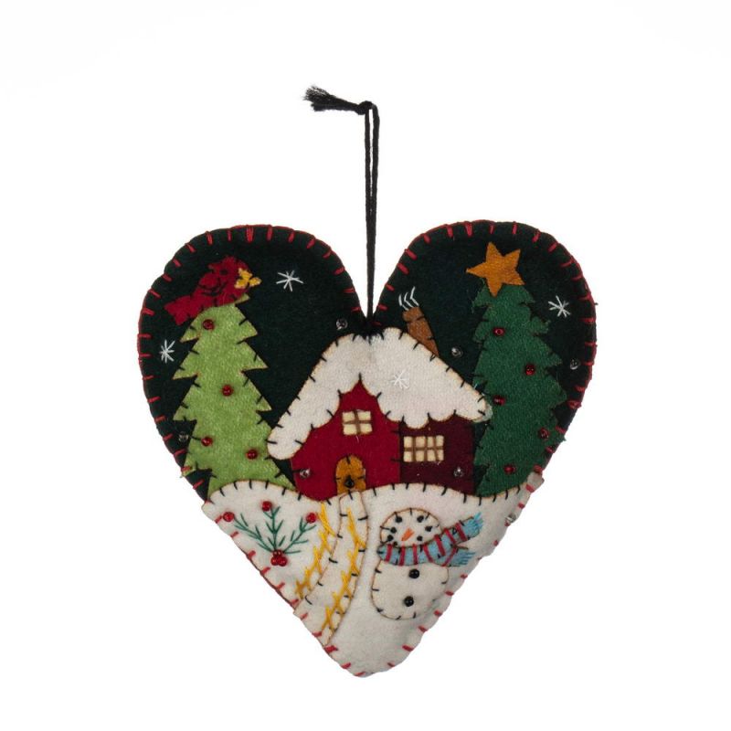 Felt Xmas Heart