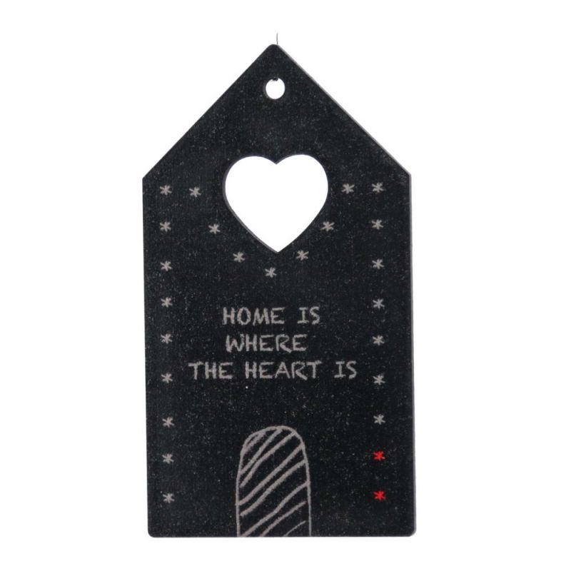 Blackboard house hanger 12cm