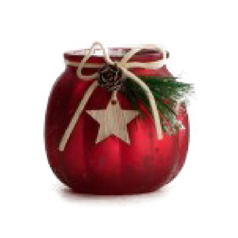 Βάση ρεσώ γυάλινη 8x7 - κόκκινη