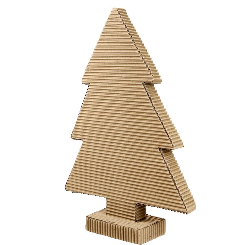 Corrugated Tree Dec Natural 40,6x27,3