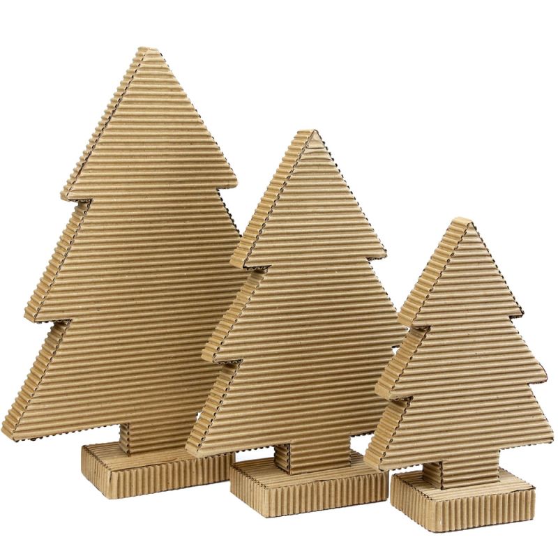 Corrugated Tree Dec Natural 40,6x27,3