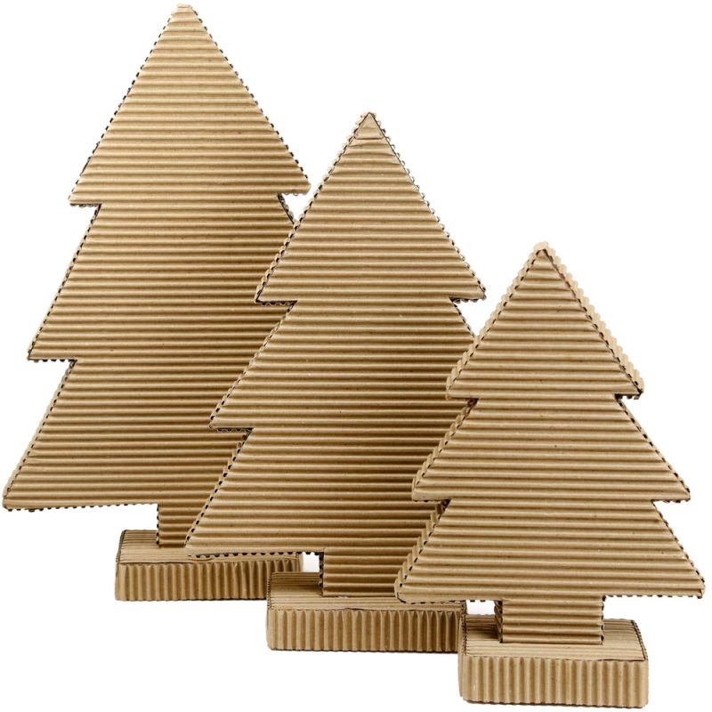 Corrugated Tree Dec Natural 40,6x27,3