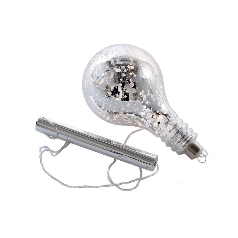 12cm LED Glass Ball Hanger 