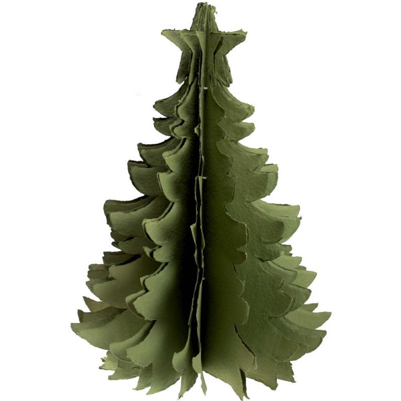 Deckledge paper tree 76cm - Green