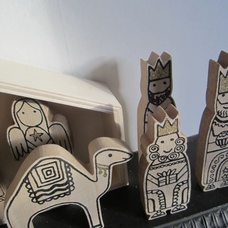 Ξύλινη φάτνη