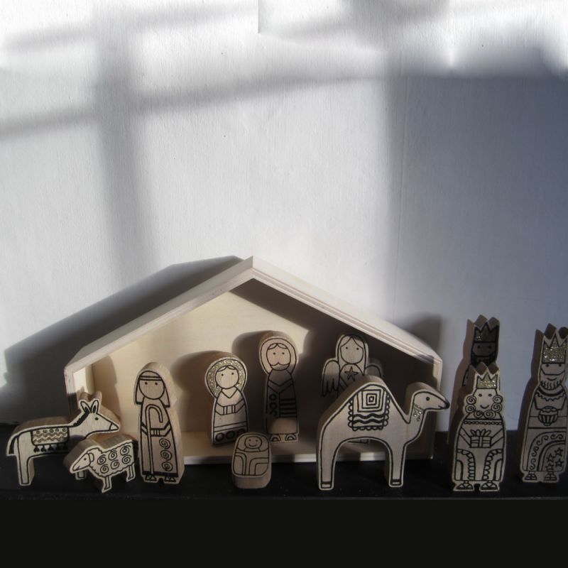 Ξύλινη φάτνη