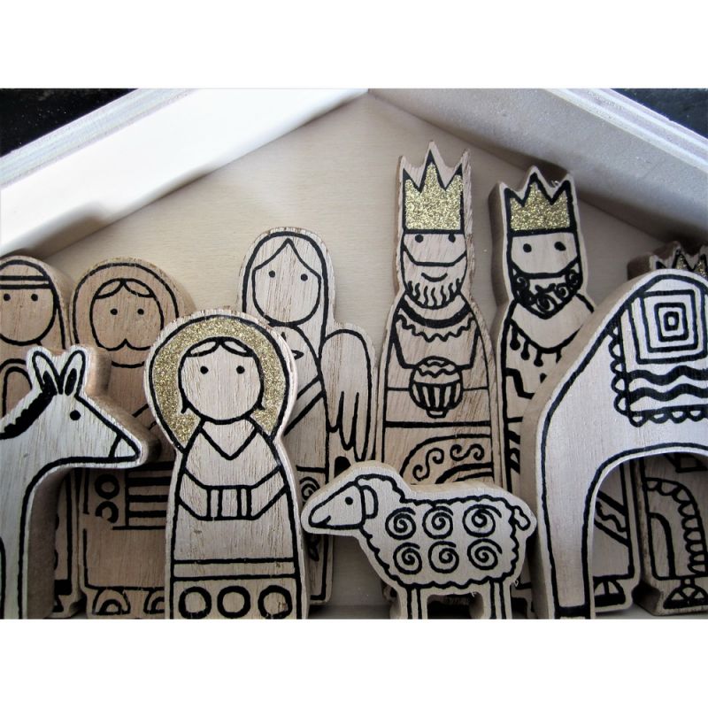 Ξύλινη φάτνη