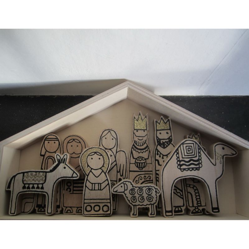 Ξύλινη φάτνη