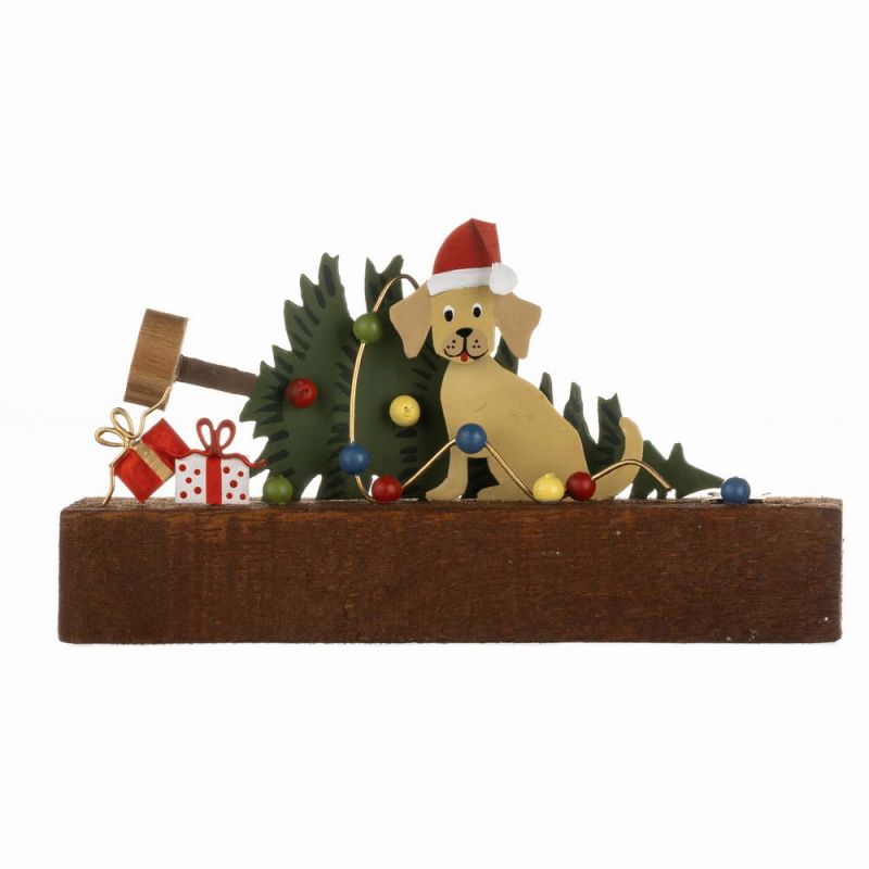 Xmas Dog Chaos size:6,5x13x4