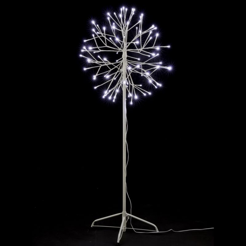 Δέντρο Topiary 150εκ. 96LED Λευκό