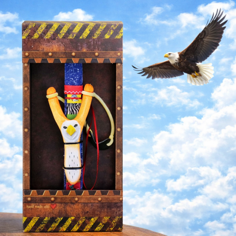 Easter Candle wooden slingshot