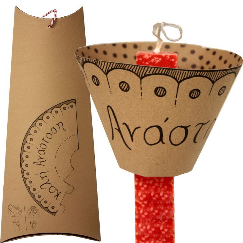 Easter Candle Keyring ice cream