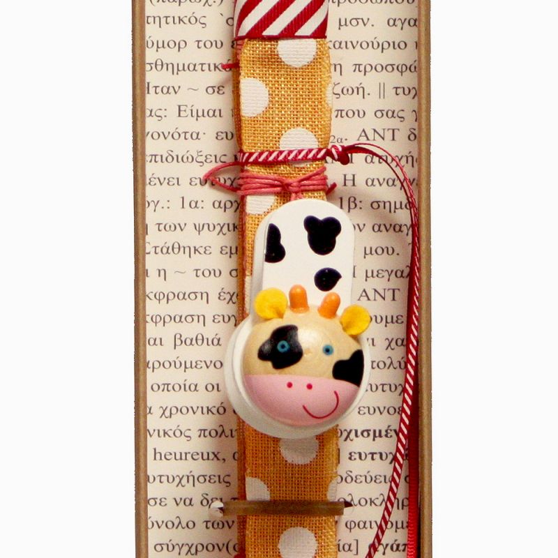 Easter Candle wooden stapler