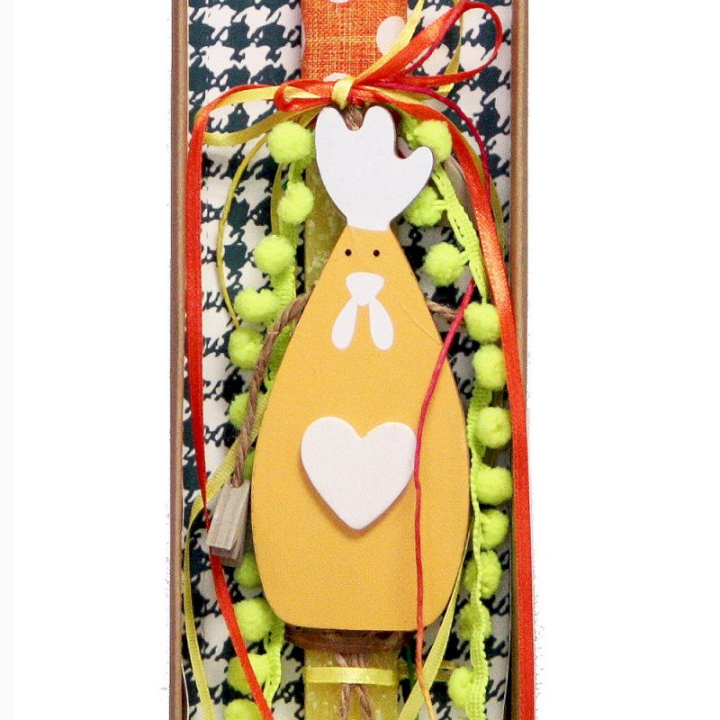Easter Candle Wooden animal
