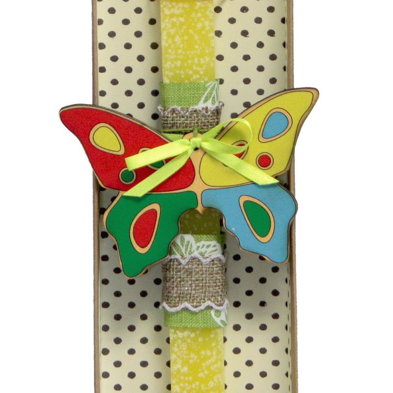 Easter Candle Butterfly 