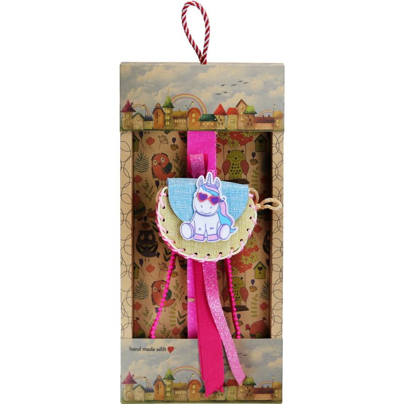 Easter Candle Handbag with animals