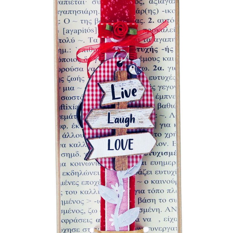 Easter Candle Egg Label