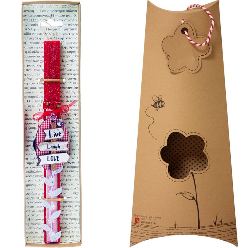 Easter Candle Egg Label