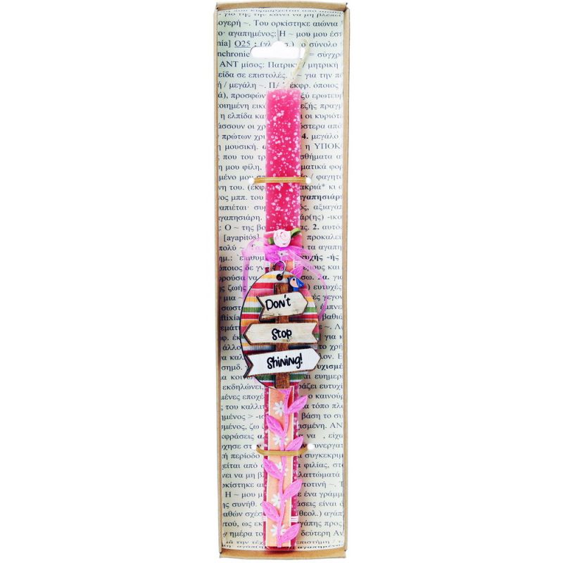 Easter Candle Egg Label