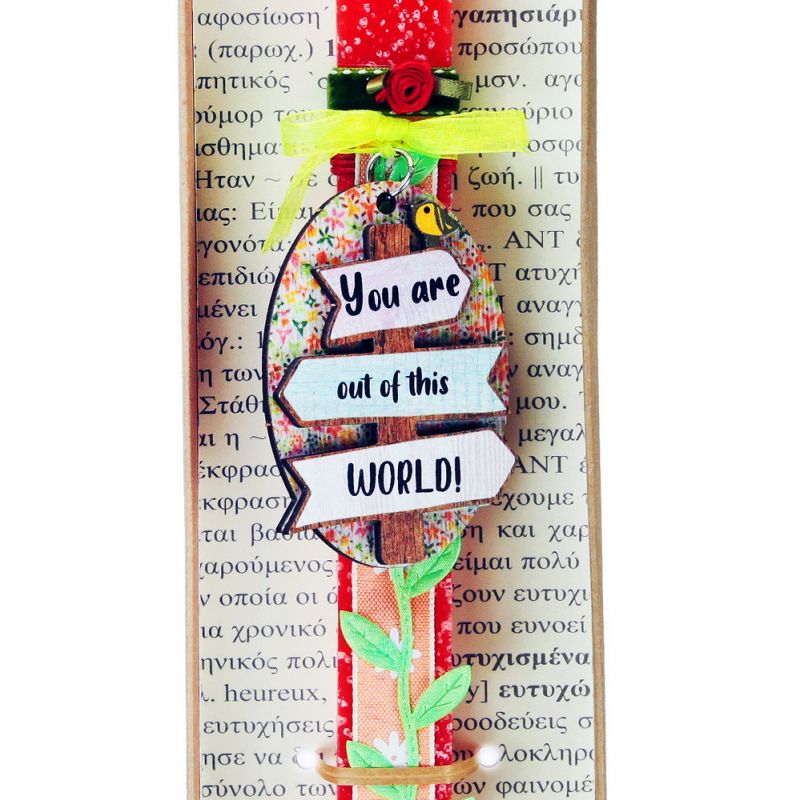 Easter Candle Egg Label
