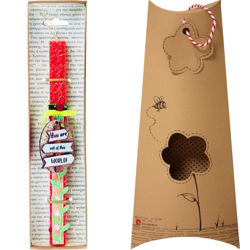 Easter Candle Egg Label